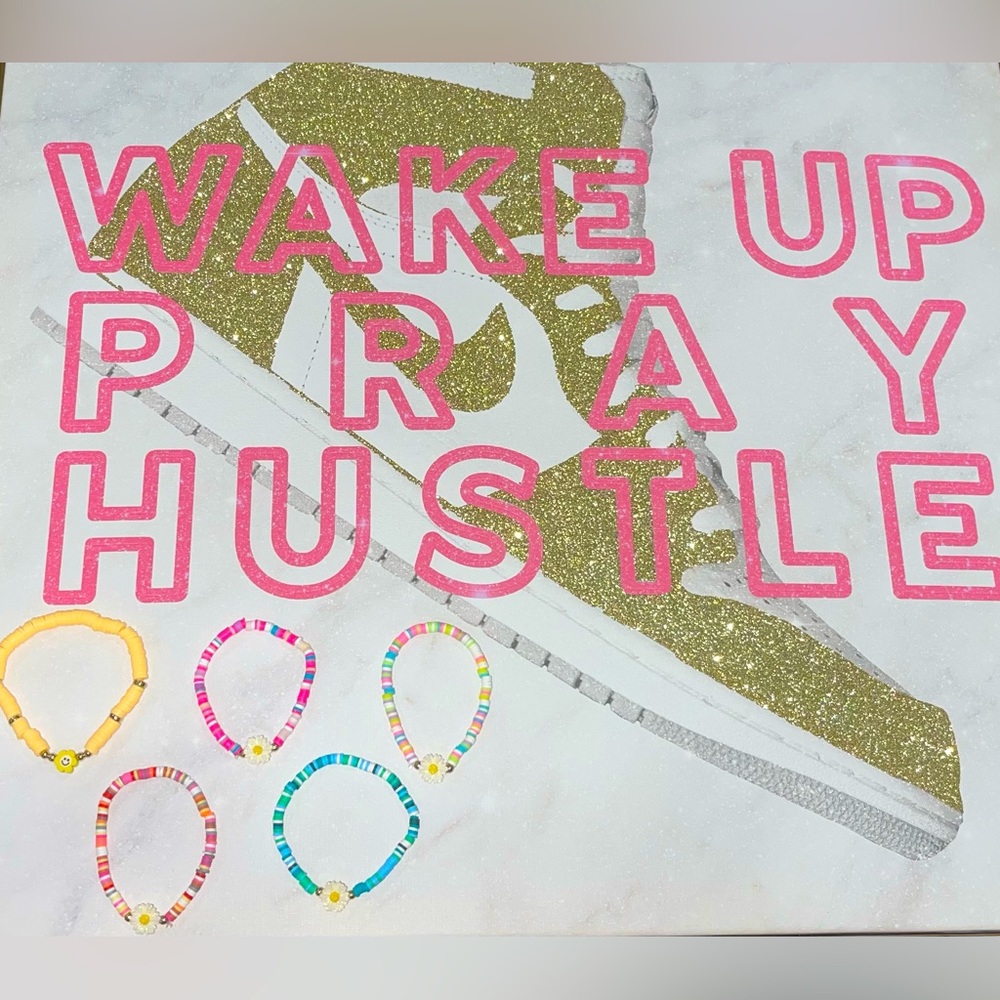 Customized clay bracelet 💛